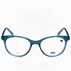 DKNY DK5050 Round Eyeglasses for Women — front view, Plastic