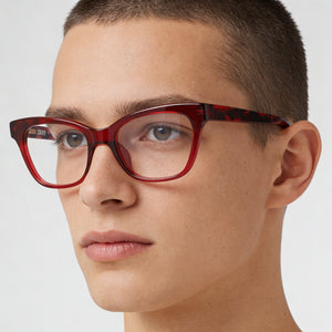 DKNY Dk5053 Cat Eye Eyeglasses Unisex — interior view, Polycarbonate demo lenses