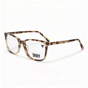 DKNY DK5055 Havana Rectangle Eyeglasses for Women, Acetate frame