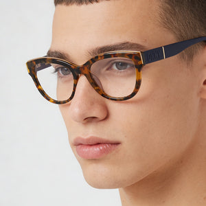 DKNY Dk5064 Havana Eyeglasses Unisex — lifestyle wear, reading and office use