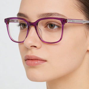 DKNY Dk5065 Violet Eyeglasses Unisex — lifestyle wear, professional and business attire