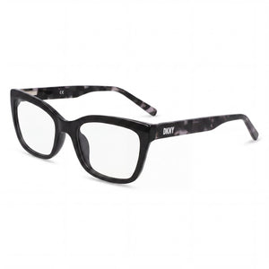 DKNY Dk5068 Black Square Eyeglasses for Women, Injected frame