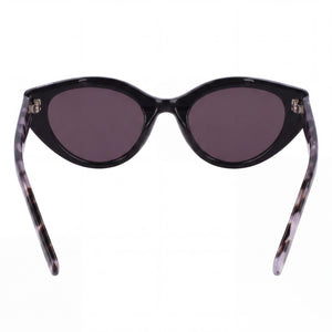 DKNY DK548S Rectangle Sunglasses for Women — interior view, Non-Polarized lens detail