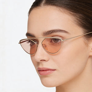 DKNY Gold Sunglasses Women — lifestyle wear, garden parties and brunches