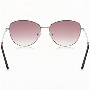DKNY Oval Sunglasses for Women — interior view, Non-Polarized lens detail