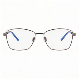 DKNY Rectangle Eyeglasses for Women — front view, Acetate