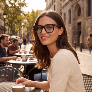Dolce & Gabbana 3422 Rectangle Eyeglasses for Unisex — interior view, Polycarbonate demo lenses