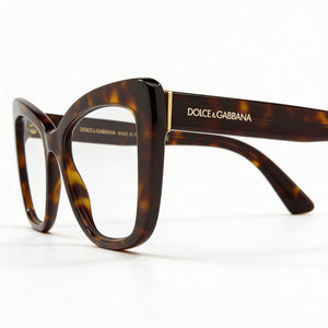 Dolce & Gabbana Dg 3308 Cat Eye Eyeglasses for Women — front view, Acetate