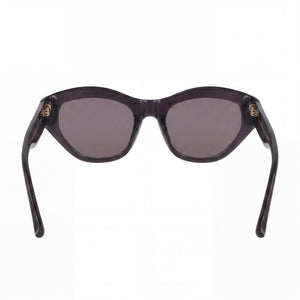 Donna Karan Do517s Cat Eye Sunglasses for Women — interior view, Non-Polarized lens detail