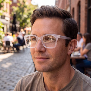 Dragon Dr2054 Transparent Eyeglasses Men — outdoor wear, Acetate frame