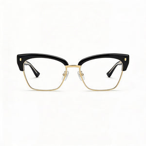 Dsquared2 D2 0024 Square Eyeglasses for Women — front view, Metal