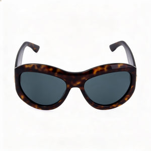 Dsquared2 D2 0072/S Oval Sunglasses Unisex — front view, Plastic frame