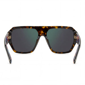 Dsquared2 Shield Sunglasses for Men — interior view, Non-Polarized lens detail