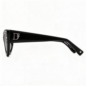 Dsquared2 Vintage Cat Eye Sunglasses for Women — front view, Acetate frame