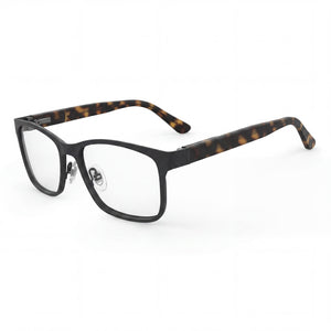 Elasta E 3128 03 M Rectangle Eyeglasses for Men, Metal frame