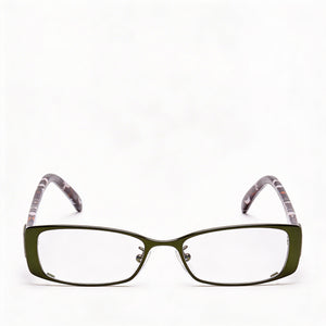Emilio Pucci EP 2140 Rectangle Eyeglasses for Women — front view, Plastic/Metal