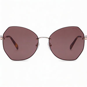 Emilio Pucci Butterfly Sunglasses for Women — front view, Metal frame
