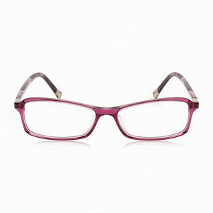 Emilio Pucci Rectangle Eyeglasses Unisex — front view, Composite lenses