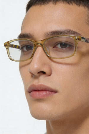 Emilio Pucci Rectangle Eyeglasses Unisex — interior view, composite demo lenses
