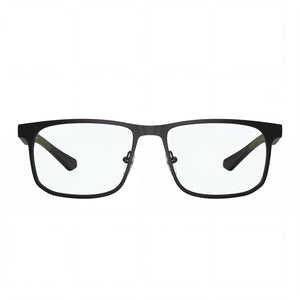 Emporio Armani Ea1163 Rectangle Eyeglasses for Women — front view, Metal
