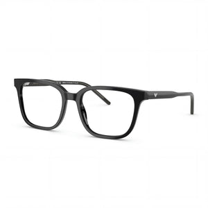 Emporio Armani Ea3258 Black Square Eyeglasses for Men, Plastic frame