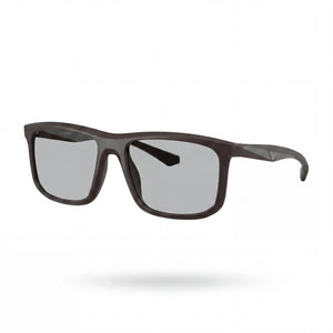 Emporio Armani Ea4234u Brown Rectangle Sunglasses for Women, Light Grey lens