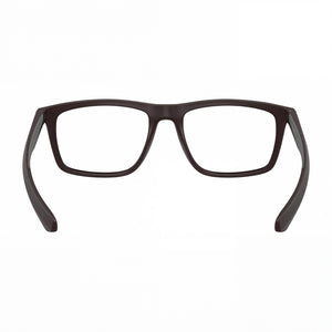 Emporio Armani Ea4235 Rectangle Eyeglasses Women — side view, Black Nylon temples