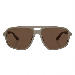 Emporio Armani Ea4236u Aviator Sunglasses for Women — front view, Plastic frame