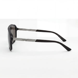 Emporio Armani Ea4236u Aviator Sunglasses Men — side view, Non-Polarized Brown lens