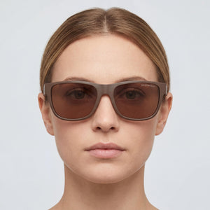Emporio Armani EA4243 Rectangle Eyeglasses for Women — interior view, Plastic demo lenses