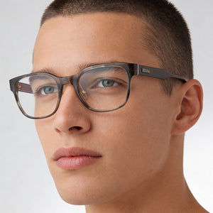 Ermenegildo Zegna EZ5253 Havana Eyeglasses Men — lifestyle wear, office and reading
