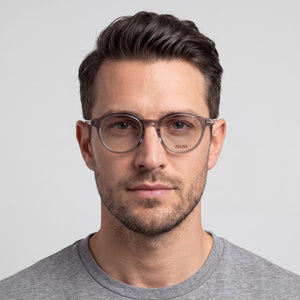 Ermenegildo Zegna EZ5269 Gray Eyeglasses Men — lifestyle wear, office and screen work daily