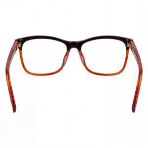 Escada Vesa13 Square Eyeglasses Men — side view, Havana temples
