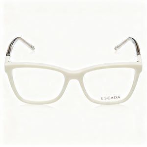 Escada Square Eyeglasses for Women — front view, Acetate