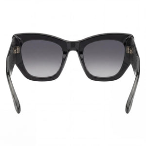 Etro Casual Cat Eye Sunglasses for Unisex — interior view, Non-Polarized lens detail