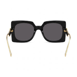 Etro Classic Square Sunglasses for Women — interior view, Non-Polarized lens detail