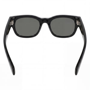Ferragamo Square Sunglasses Women — side view, Not polarised Black lens