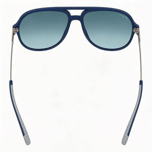 Ferragamo Rectangle Sunglasses Unisex — interior view, Non-Polarized lens detail
