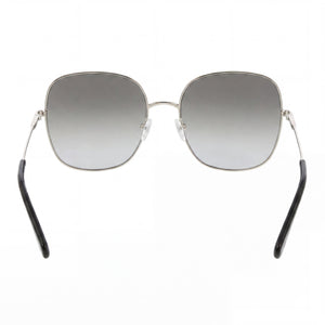 Ferragamo Classic Square Sunglasses Women — side view, Non-Polarized Grey Gradient lens