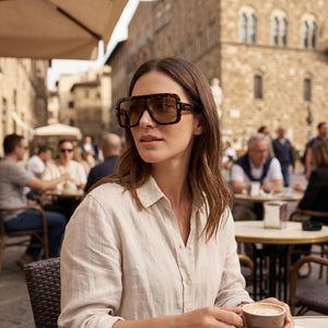 Ferragamo Modern Dark Tortoise Sunglasses Women — lifestyle wear, sport and outdoor activities