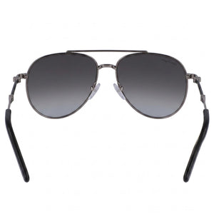 Ferragamo SF 226S Aviator Sunglasses Unisex — interior view, Non-Polarized lens detail
