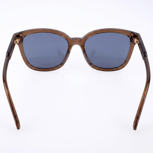 Ferragamo SF 815S 210 56 Square Sunglasses for Women — interior view, Non-Polarized lens detail