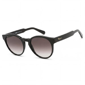 Ferragamo SF1068S Black Round Eyeglasses for Women, Acetate frame