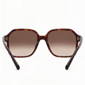 Ferragamo SF1069S Square Sunglasses Women — side view, Non-Polarized Grey Gradient lens