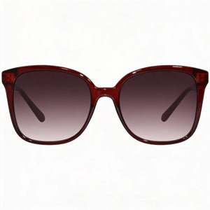 Ferragamo SF1072S Square Sunglasses for Women — front view, Plastic frame