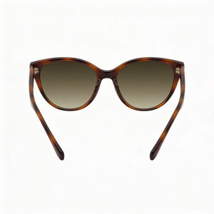 Ferragamo SF1073S 240 Cat Eye Sunglasses Women — side view, Non-Polarized Gray Gradient lens