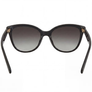 Ferragamo SF1073S Cat Eye Sunglasses Women — side view, Non-Polarized Grey Gradient lens