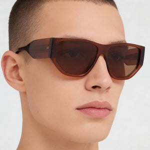 Ferragamo Sf1077s Brown Sunglasses Unisex — lifestyle wear, prescription-ready frame
