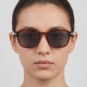 Ferragamo SF1089SN Brown Sunglasses Unisex — lifestyle wear, coastal walks and seaside afternoons