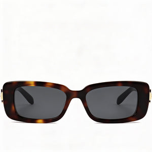 Ferragamo Sf1105s Rectangle Sunglasses for Women — front view, Acetate frame